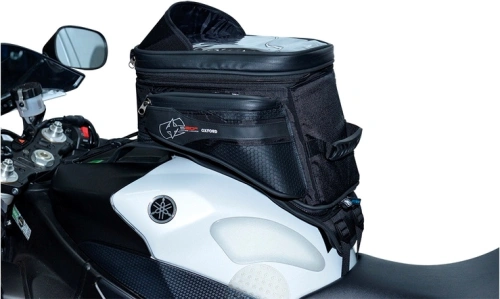 Tankbag na motocykl S20R Adventure s popruhy, OXFORD (černý, objem 20 l)
