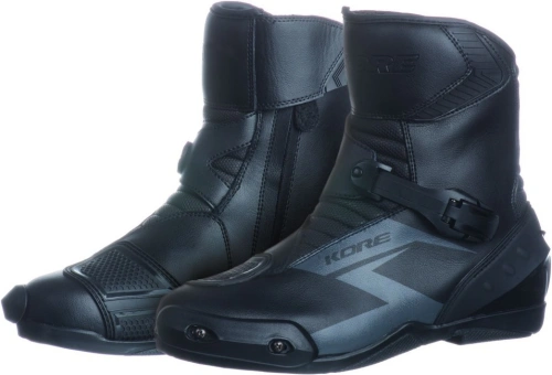 Nízké motorkářské boty Kore Semi Sport Short 2.0 - černá/šedá