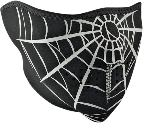 Neoprenová maska ZAN HEADGEAR Half-Face Mask Spider- černá