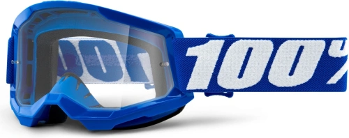 STRATA 2, 100% dětské brýle modré, čiré plexi