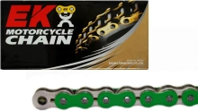 QX-kroužkový řetěz EK 530 SRX 118 L zelená 110998 100703118GR-S