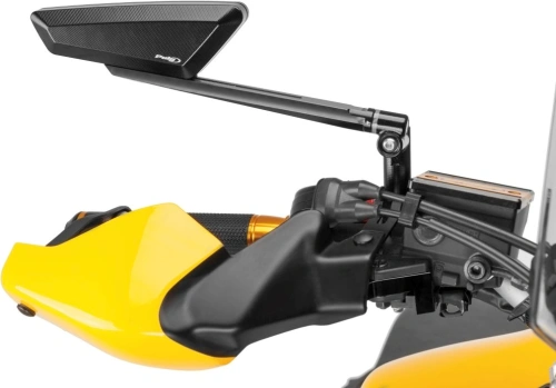 Zpětné zrcátko PUIG HYPERNAKED 9883N černý pravé (včetně kitu adaptéru) 140.9883N