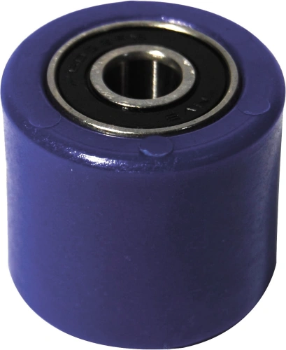 Kladka řetězu univerzální, RTECH (modrá, vnitřní průměr 8 mm, vnější průměr 31 mm, šířka 28 mm) M410-065