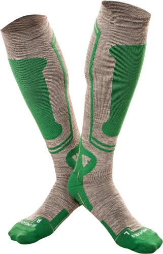 Ponožky ALPINA 2022, UNDERSHIELD (šedá/zelená)