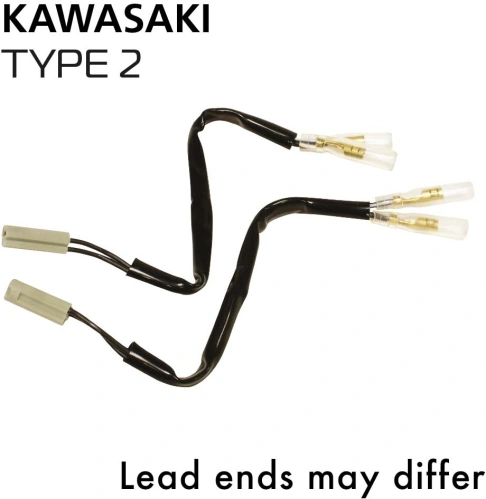 Univerzální konektor pro připojení blinkrů Kawasaki, OXFORD (sada 2 ks) M010-065