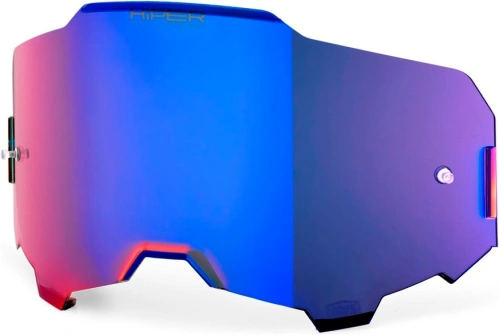 Plexi ARMEGA, 100% (HIPER modré chromové, Anti-fog)
