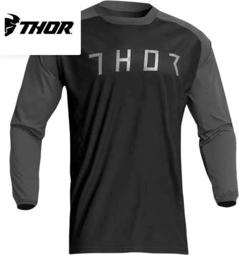 MX dres Thor Terrain (černá/šedá)