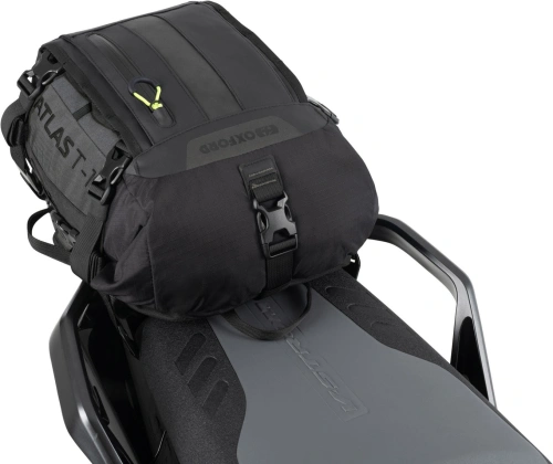 Brašna na sedadlo spolujezdce Atlas T-10 Advanced Tourpack, OXFORD (šedá, objem 10 l)