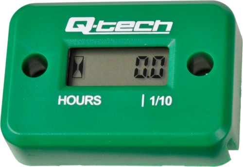 Měřič motohodin, Q-TECH (zelený)