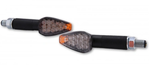 Blinkry LED, PEAK, černé, dlouhá nožka, E-mark sada 2ks, Homologováno PW203-892