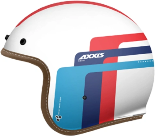 Otevřená helma AXXIS HORNET SV ABS old style a7 lesklá perleťová modrá