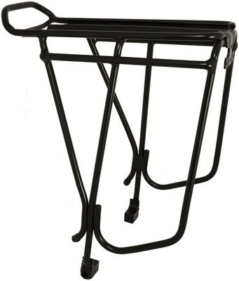 Trubkový nosič brašen LUGGAGE RACK ALU, OXFORD (kompatibilní s koutouč brzdami a ráfky 26 až 29", černý)