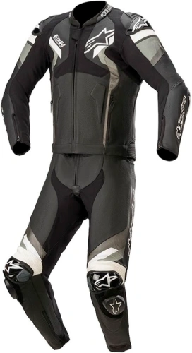 Dvoudílná kombinéza ATEM V4, ALPINESTARS (černá/šedá/bílá, vel. 58)