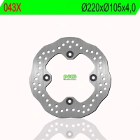 Brzdový kotouč NG 043X DIS043X 210.043X