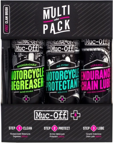 Muc-Off Motorcycle Multi Value Pack