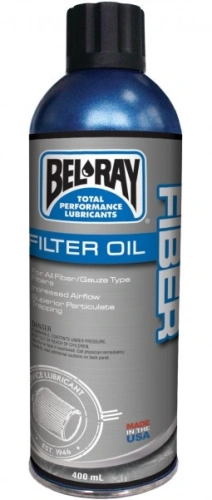 Olej na filtr Bel-Ray FIBER FILTER OIL (400ml sprej)