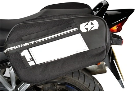 Boční brašny na motocykl F1, OXFORD (černé, objem 45 l, pár)
