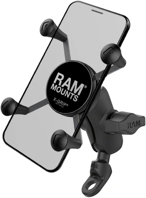 Kompletní sestava držáku mobilního telefonu "X-Grip" s úchytem na 9 mm šroub, RAM Mounts
