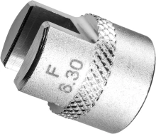 Slitinový ořech 6,3 mm pro M016-149, BIKESERVICE