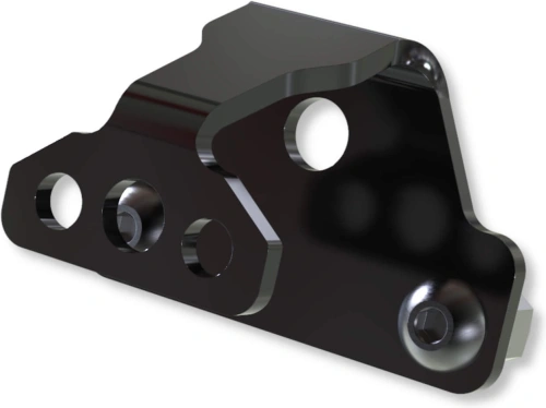Redukce pro montáž mini osvětlení SPZ SPLIT-S na držáky SPZ Highsider AKRON-RS - černá PW280-952