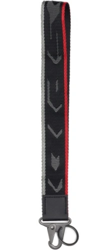 Klíčenka KEY HOLDER SHORT, SPIDI (černá/šedá)