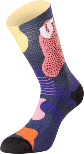Ponožky FUNKY CAMO 2022, UNDERSHIELD (fialová/růžová/žlutá)