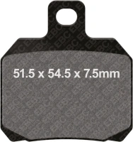 Brzdové destičky EBC SFA266