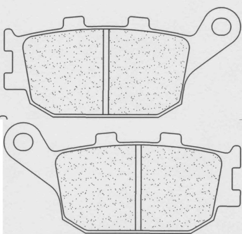 Brzdové destičky CL BRAKES 2296 RX3 2296RX3 200.2296.RX