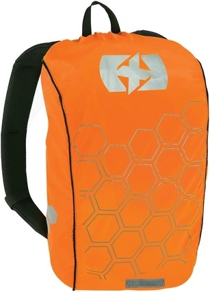 Reflexní obal/pláštěnka batohu Bright Cover, OXFORD (oranžová/reflexní prvky, Š x V = 640 x 720 mm)