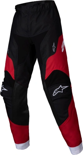 Kalhoty RACER VEIL KIDS, ALPINESTARS, dětské (černá/červená) 2025