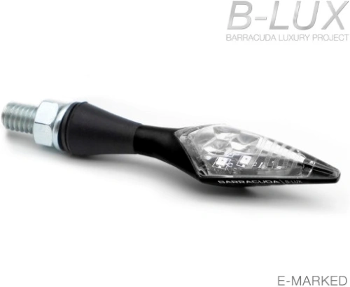 LED blinkry X-LED B-LUX BARRACUDA, "E" - černá