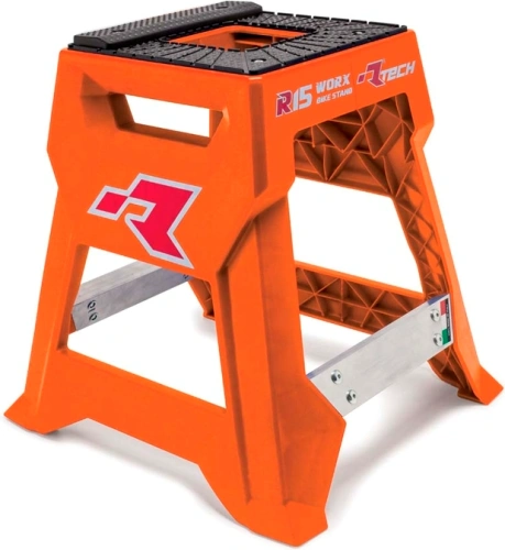 Stojan MX R15 (technopolymer / hliník), RTECH (oranžová/černá)