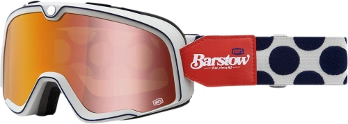 BARSTOW 100% - USA , brýle Hayworth - červené plexi