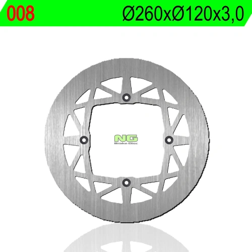Brzdový kotouč NG 008 DIS008 210.008