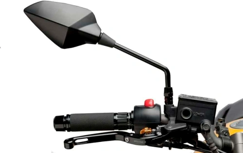 Zpětné zrcátko PUIG RS1 WITH BAR 7340N černý pravé (včetně kitu adaptéru)