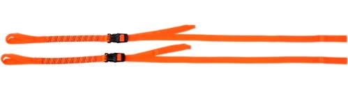 Zavazadlové popruhy ROK straps LD Commuter nastavitelné, OXFORD (reflexní oranžová, šířka 12 mm, pár)