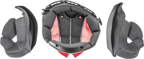Lícnice a klobouk pro přilby F18, ZED