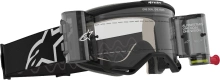 Brýle VISION 5 CORP ROLL-OFF WIDE VISION, ALPINESTARS (černá, čiré plexi a roll-off systém) 2025 (4)