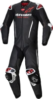 Jednodílná kombinéza GP-R7, TECH-AIR ready/kompatibilní, ALPINESTARS (černá/bílá/červená fluo) 2026